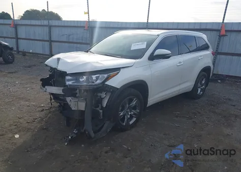 2018 Toyota Highlander Limited Platinum из США, поврежденный, VIN 5TDYZRFH5JS287067